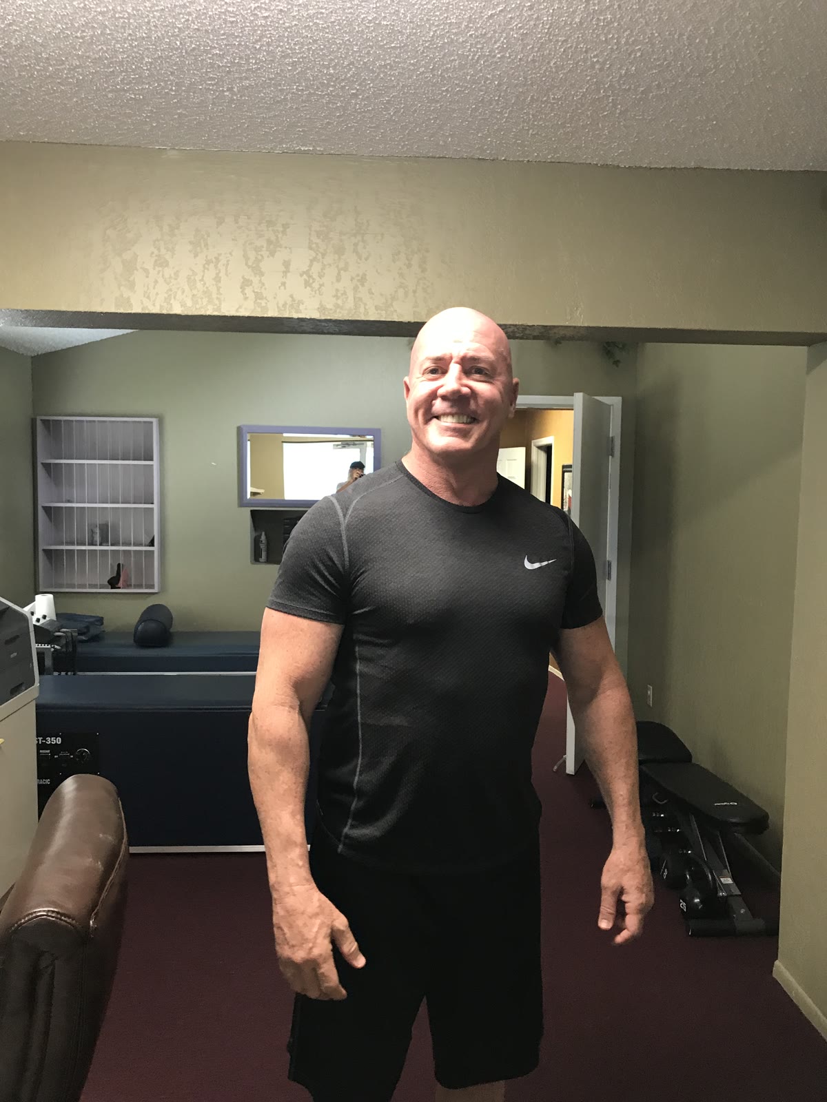 Dr. Peter J. Doran in the treatment room